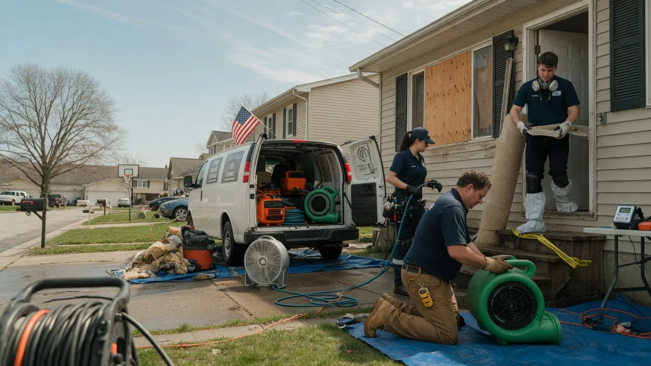 Water Damage Restoration in Sawyer, MI near me